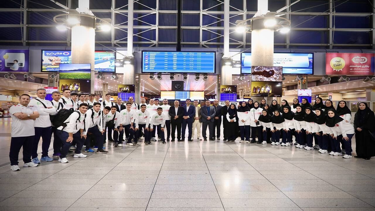 والیبال دانش‌آموزان جهان؛ کاروان والیبال ایران وارد چین شد