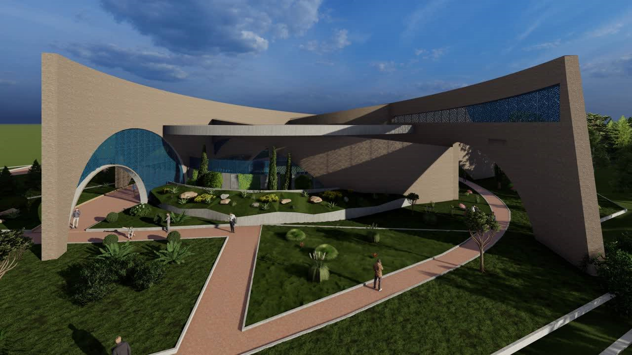 ساخت نخستین آمفیتئاتر نیمهباز کشور تا پایان سال