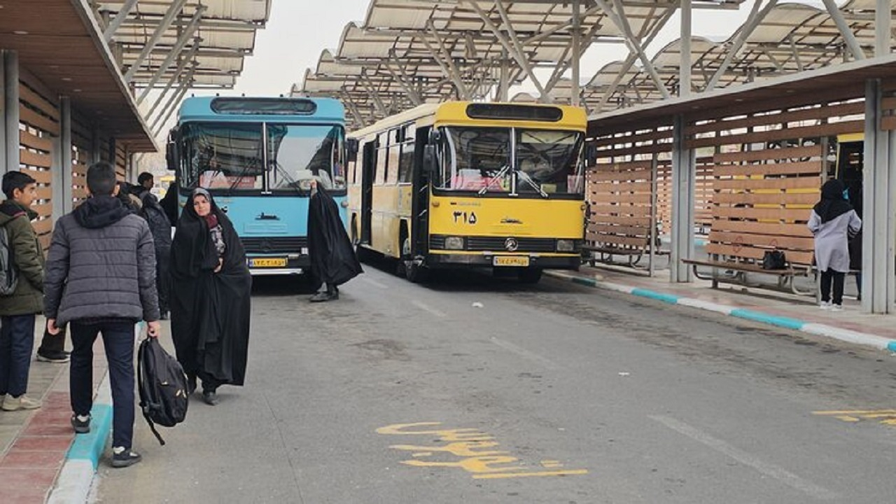 خدمات‌رسانی ناوگان اتوبوسرانی پایتخت به شهروندان در شب قدر