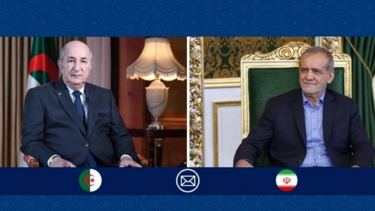 پیام تبریک پزشکیان به رئیس جمهور الجزایر