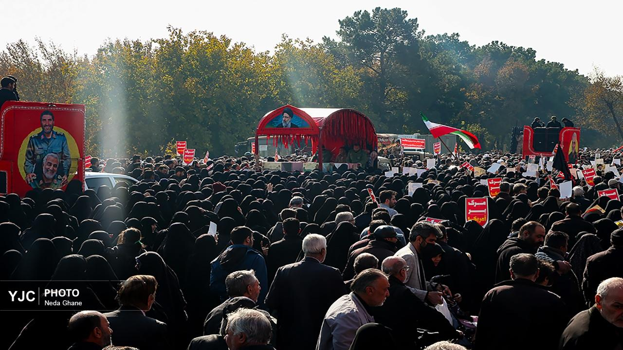 تشییع پیکر مطهر شهدای گمنام در سراسر کشور (۲)