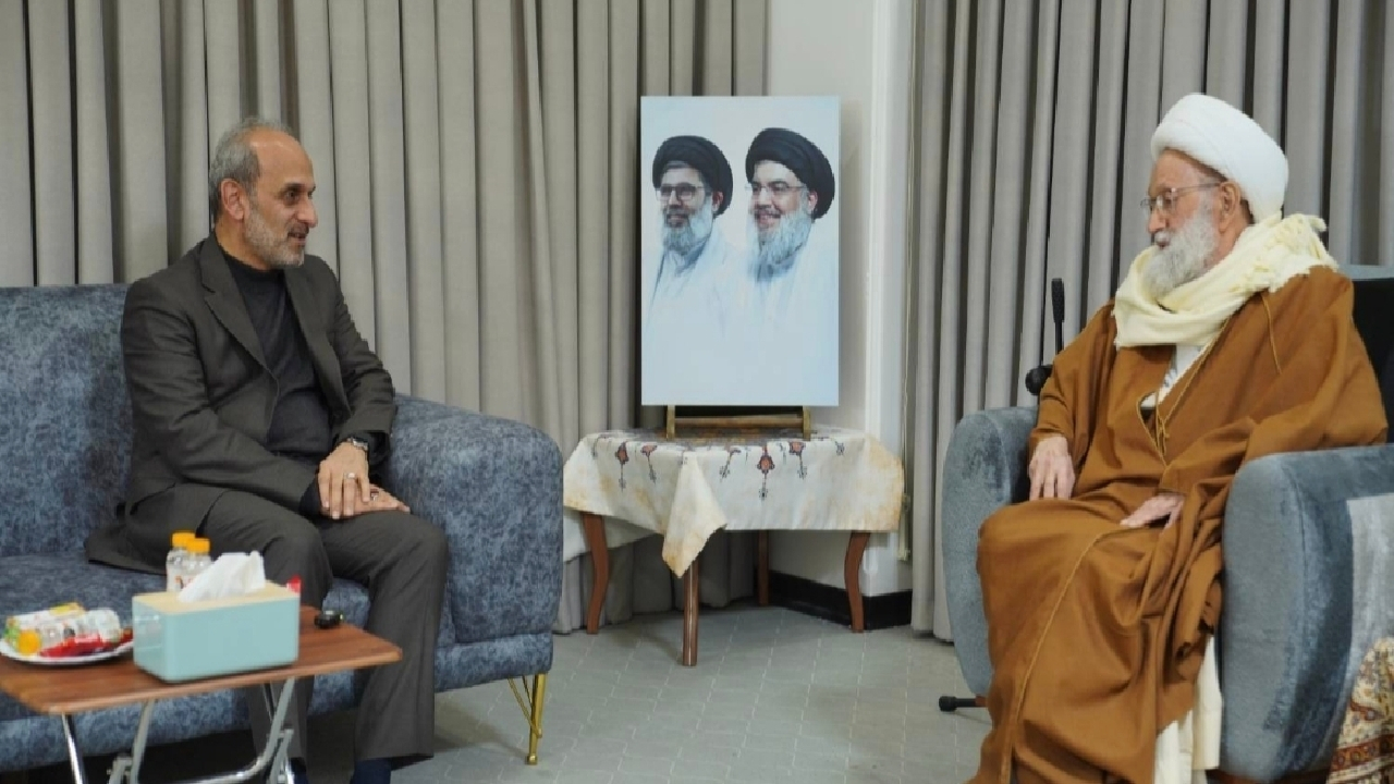 دیدار رئیس رسانه ملی با رهبر شیعیان بحرین
