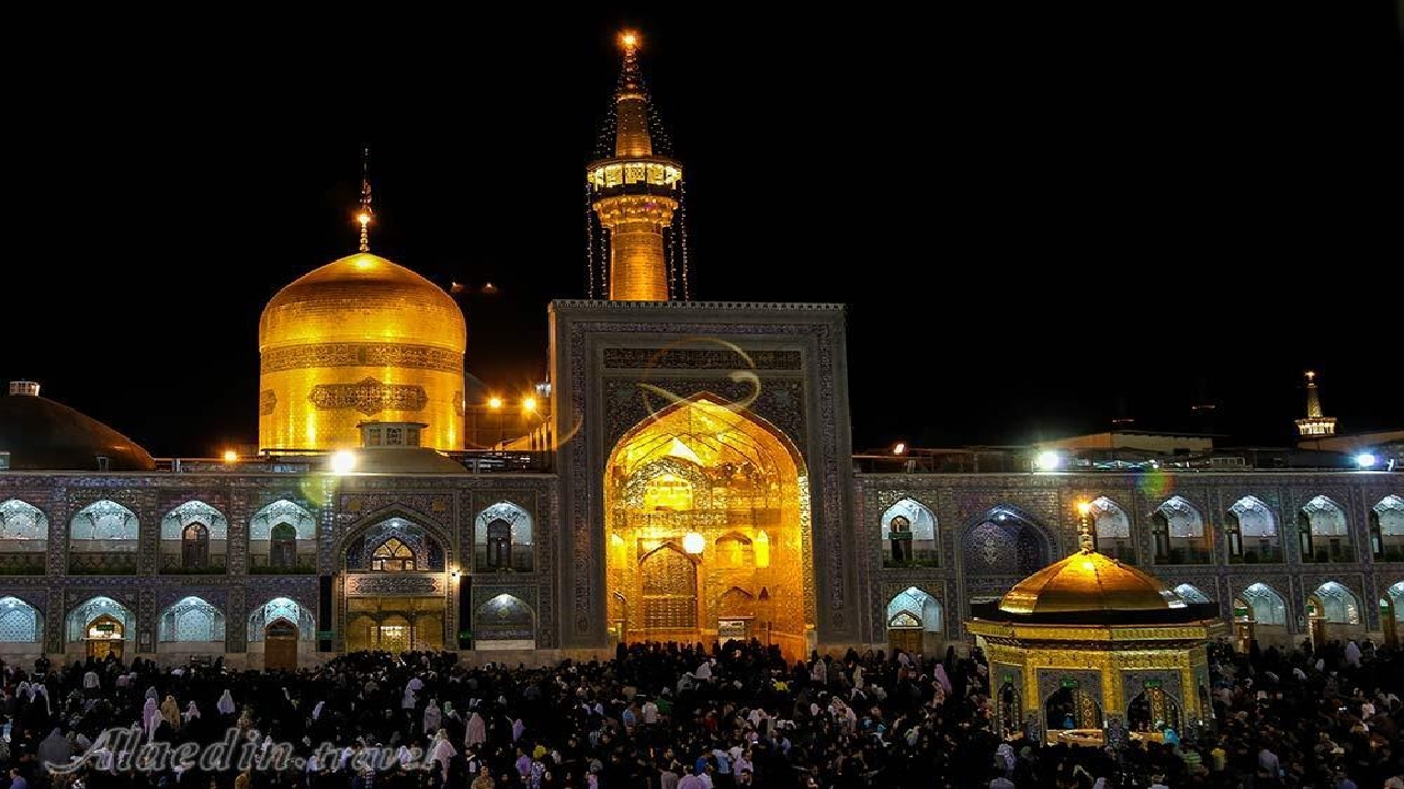 مرثیهخوانی جوان نابینا در وصف امام رضا(ع) + فیلم