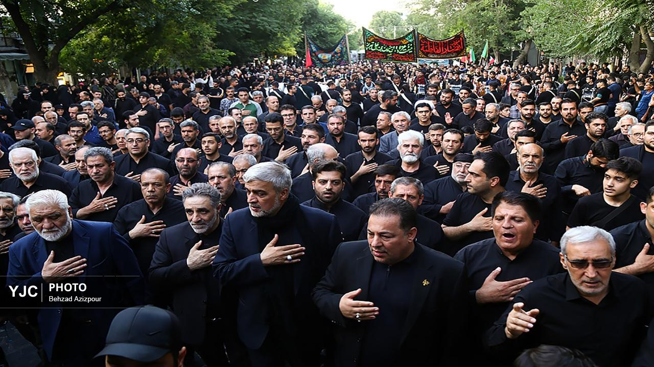 اجتماع بزرگ ضد صهیونی هیئات حسینی در تبریز
