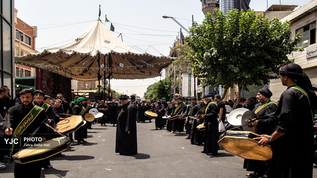 عزاداری تاسوعای حسینی در بازار تهران