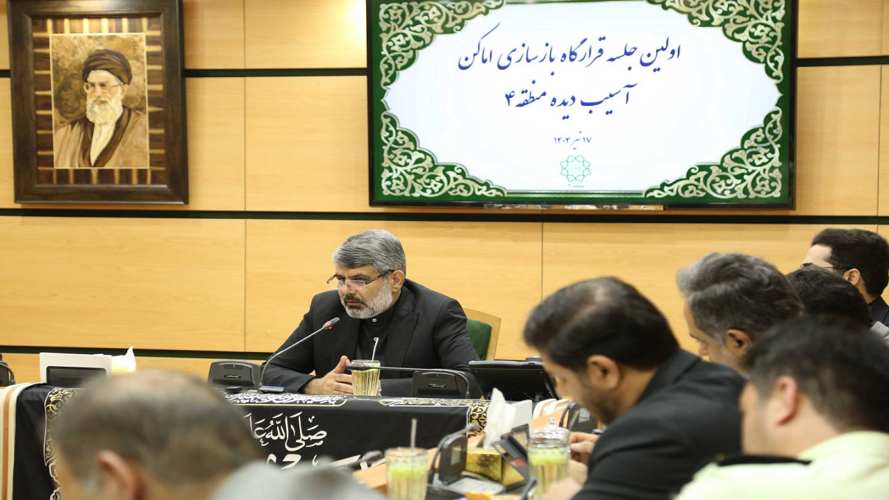 آغاز عملیات جهادی بازسازی اماکن آسیبدیده از جنگ در منطقه ۴