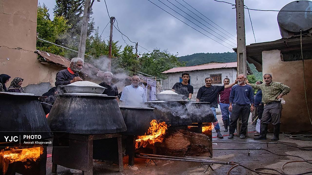 آیین سنتی محرم پلاخوار در کیاسر مازندران