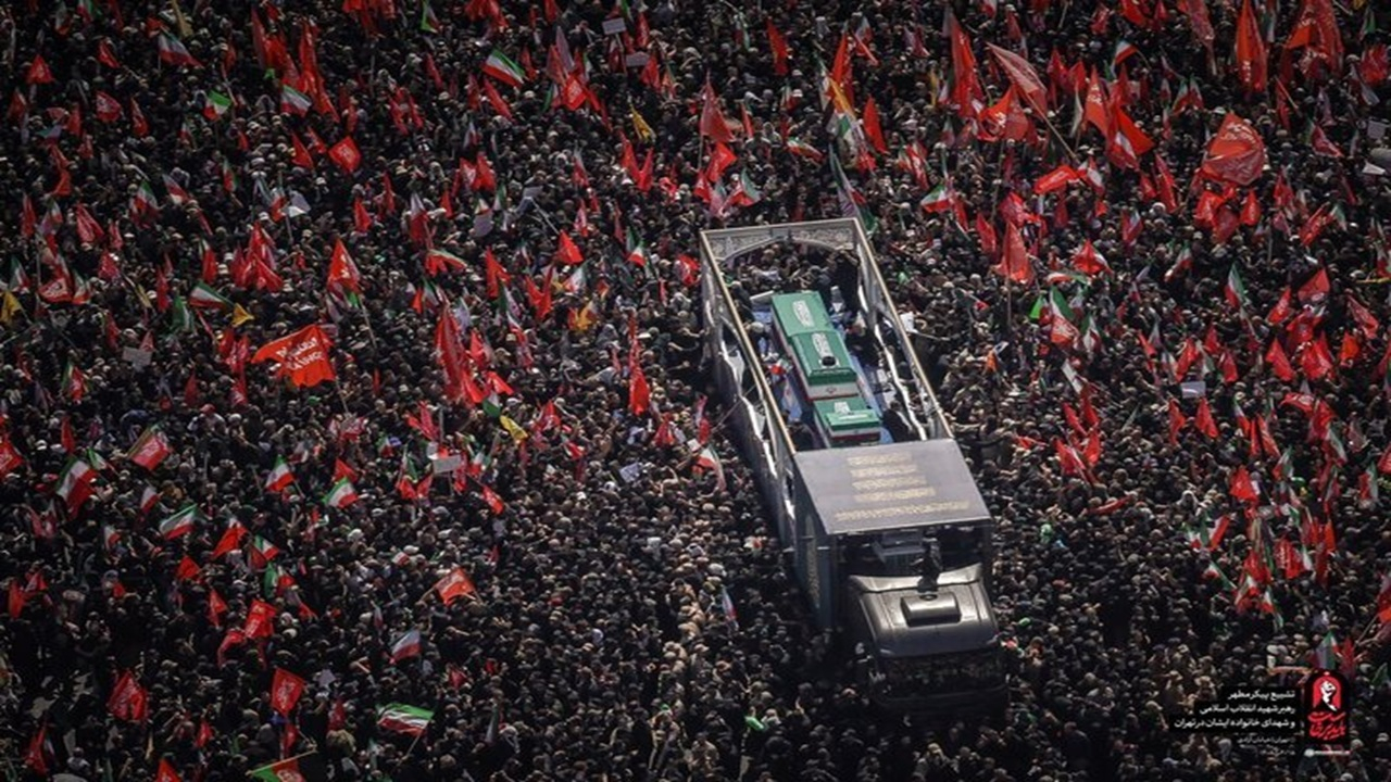 دو تشییع تاریخی، دو تصویر از بدرقه رهبران + فیلم