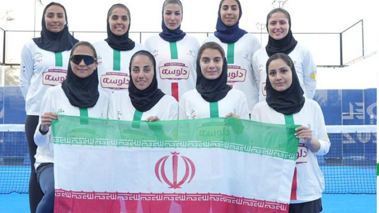 صعود تیم ملی پدل بانوان ایران به فینال قهرمانی آسیا