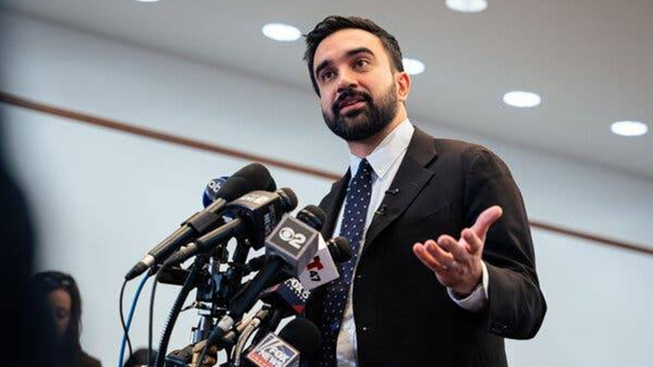 افتتاح دفتر زهران ممدانی، شهردار نیویورک با مداحی + فیلم