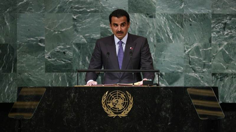 امیر قطر خواستار ایجاد «نظام امنیت جمعی منطقهای» شد