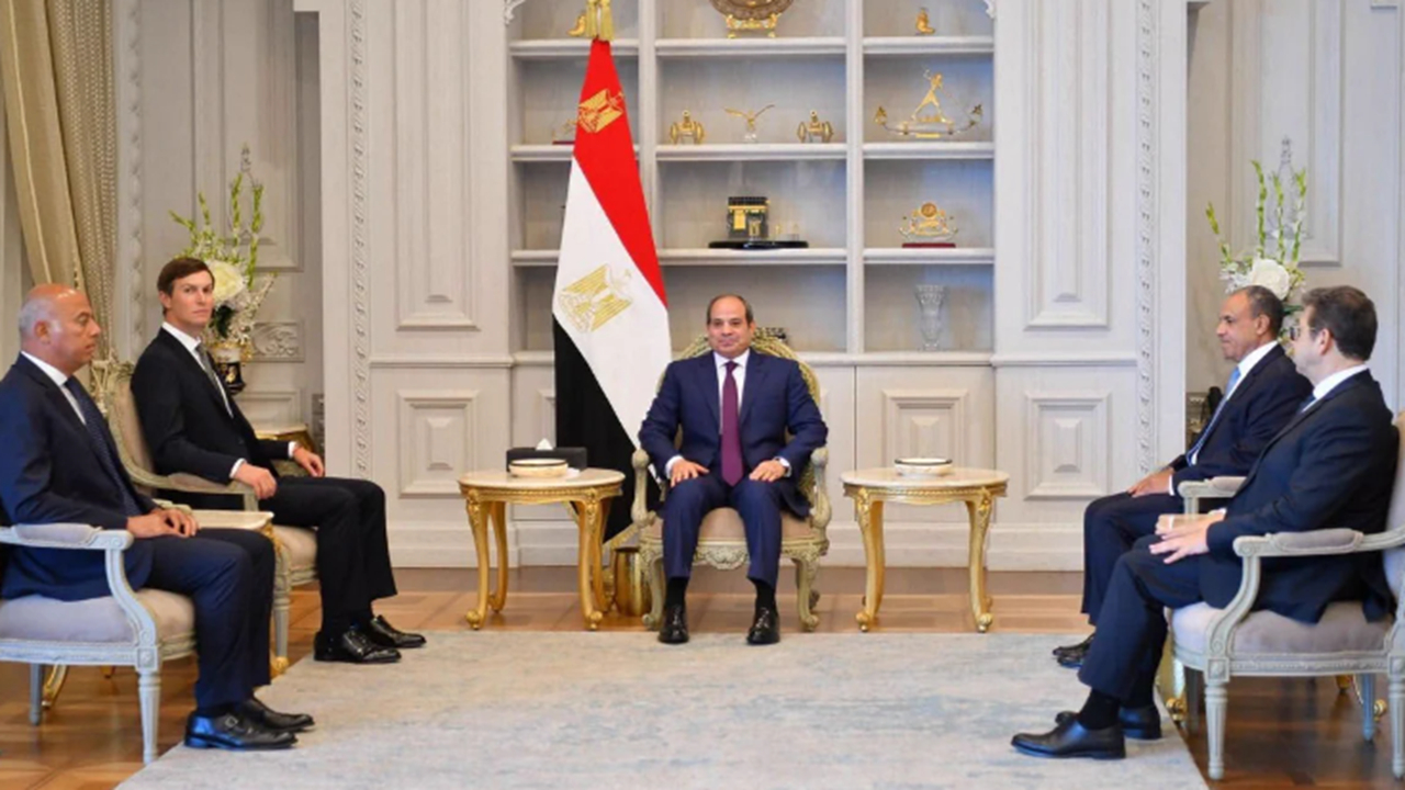 کوشنر با رئیس جمهور مصر دیدار کرد