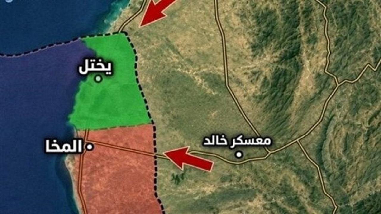 حمله عربستان به فرودگاه المخا یمن
