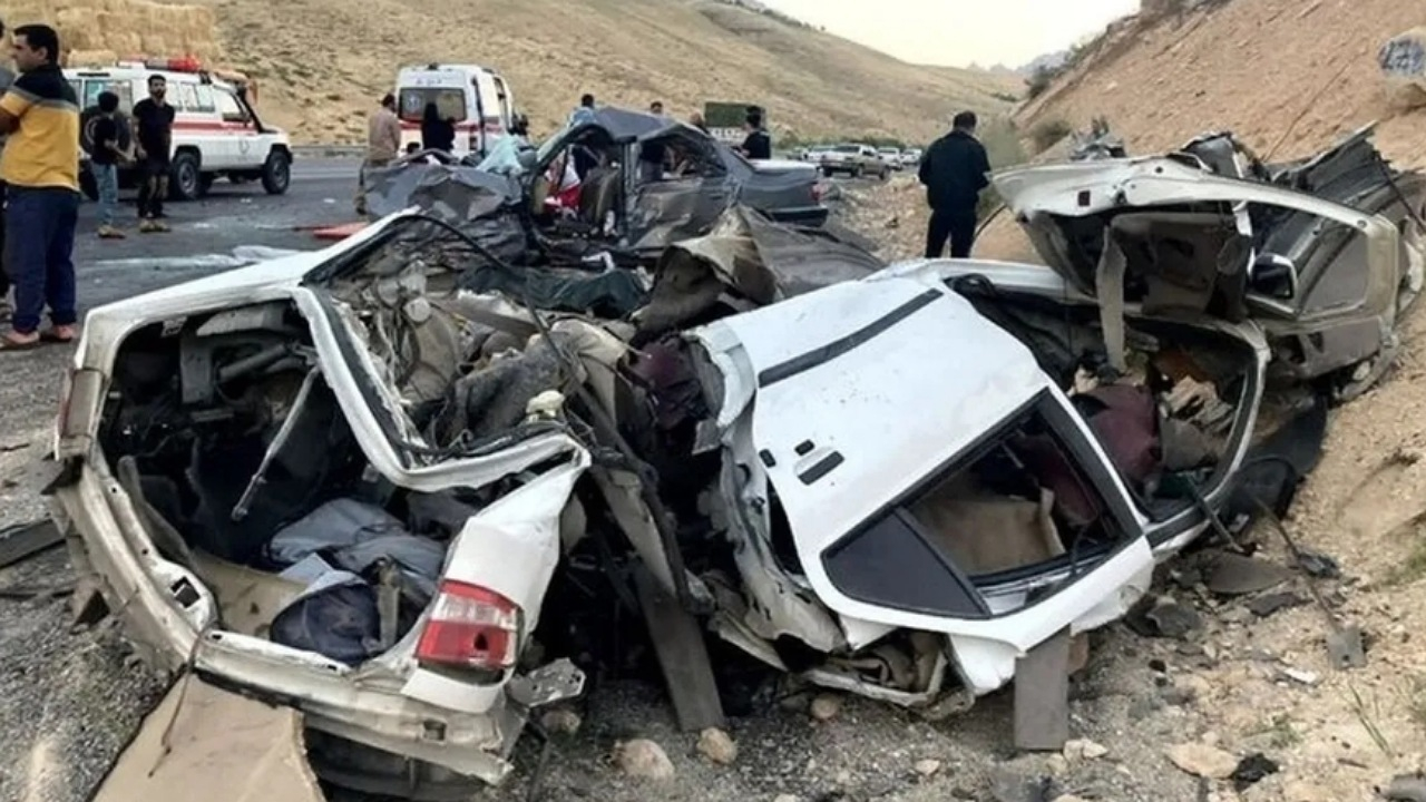خطای انسانی؛ عامل وقوع ۳ فقره تصادف مرگبار با ۶ کشته