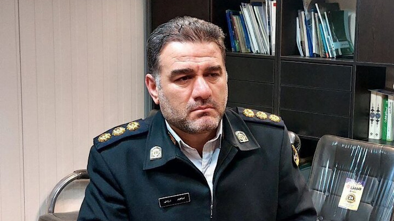 تصادف اتوبوس در آزادراه تهران کرج؛ ایجاد ترافیک سنگین