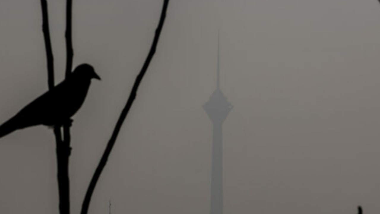 آلودگی هوا دست از سر تهران بر نمی‌دارد؛ وضعیت دوباره قرمز شد