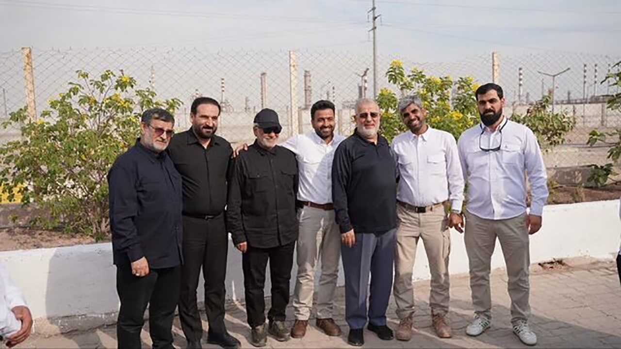 بازدید فرماندهان سپاه از پروژه «مهر خلیج فارس»