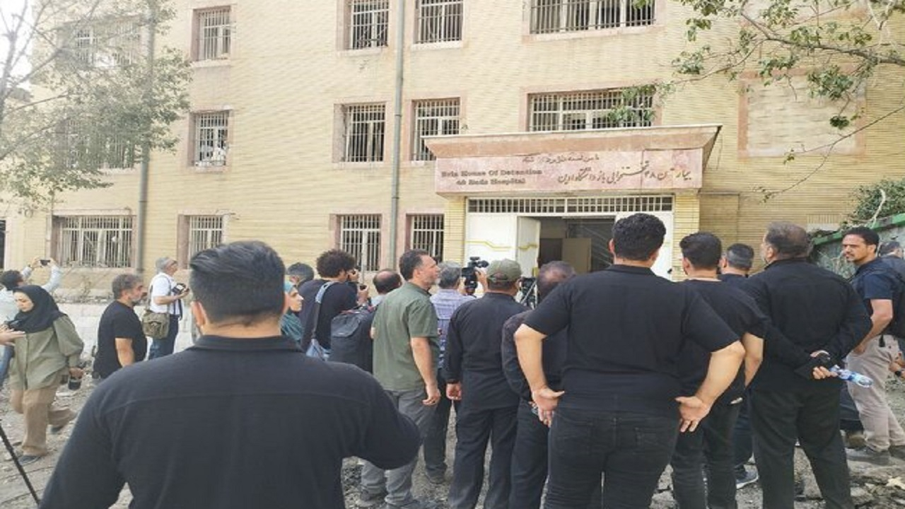 خبرنگاران رسانههای بینالمللی از زندان اوین بازدید کردند