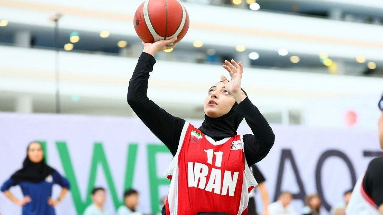 پیروزی تیم ملی بسکتبال با ویلچر بانوان ایران برابر هند