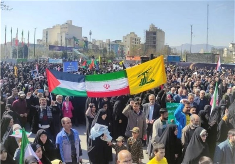 المیادین: حضور ایرانی ها در راهپیمایی روز قدس بی سابقه است
