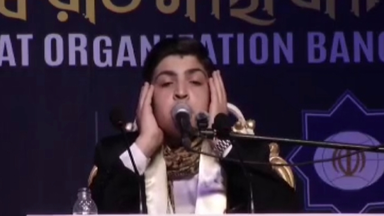 افتخارآفرینی قاری نوجوان ایران در بنگلادش + فیلم