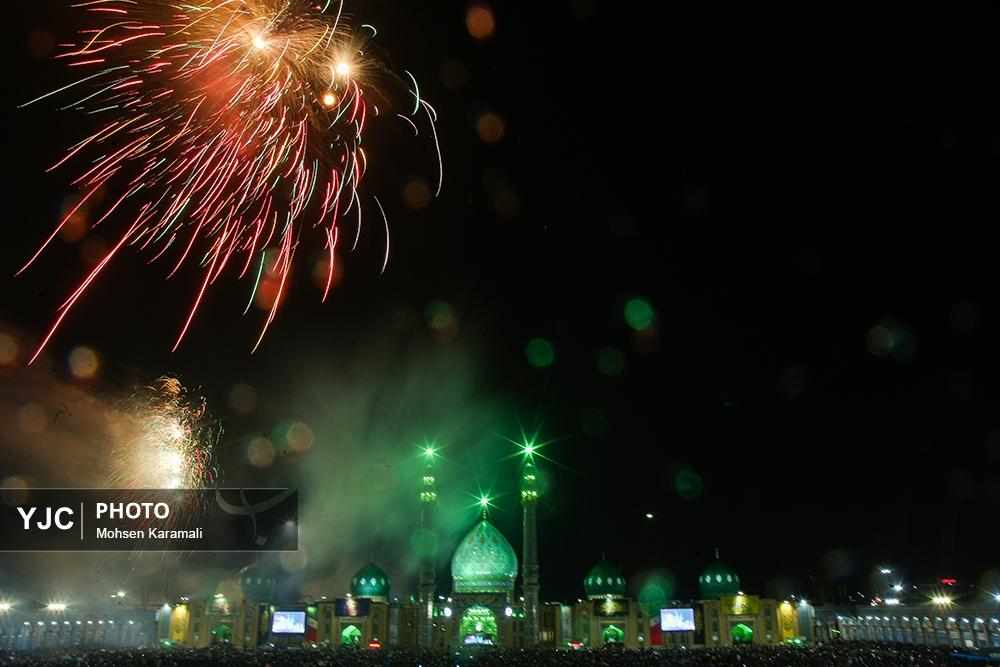 جشن شب میلاد امام زمان (عج) در مسجد جمکران