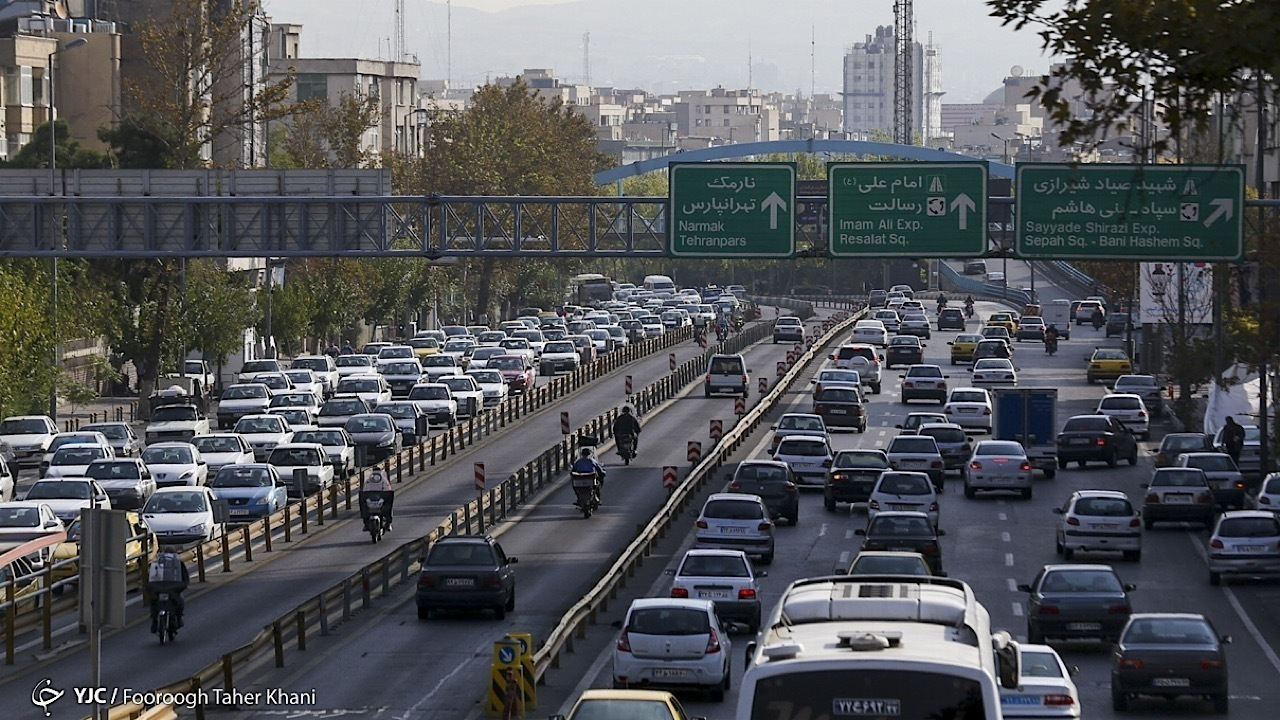 افزایش ترافیک صبحگاهی در بزرگراه‌های پایتخت