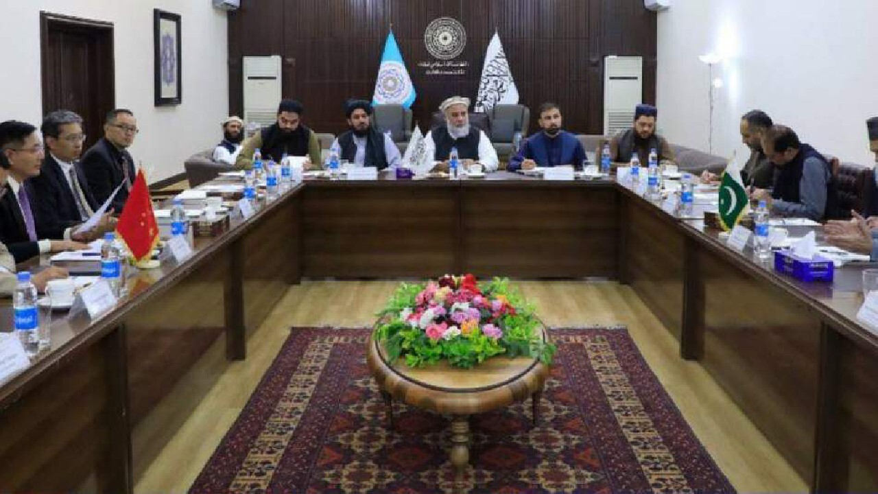 نشست سه جانبه کابل پکن و اسلام آباد برگزار شد