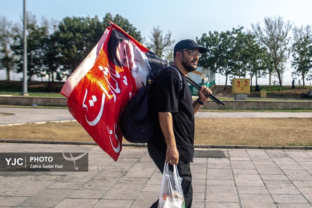 اعزام رایگان زائران اربعین از میدان آزادی تهران به مرز مهران