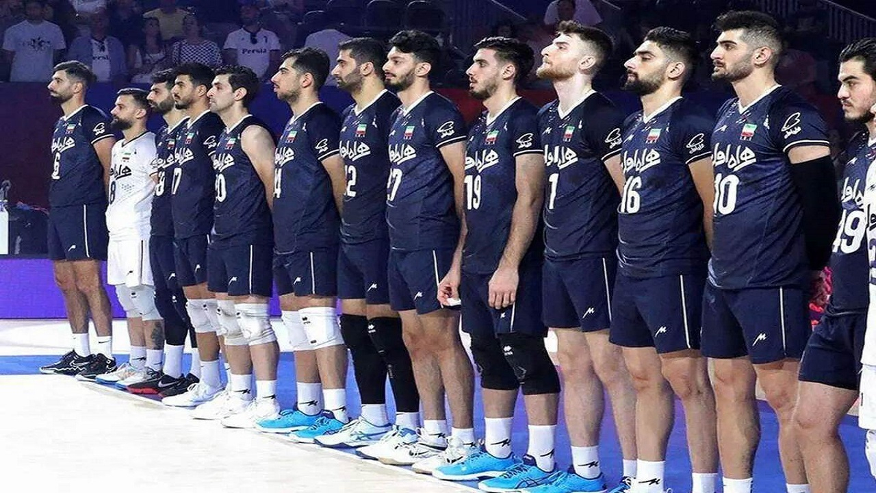 ترکیب تیم ملی والیبال برای دیدار مقابل فرانسه