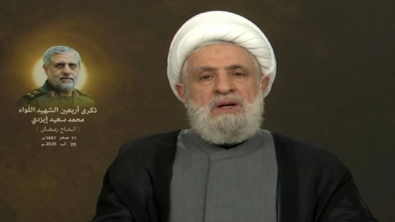 شیخ نعیم قاسم: امنیت اشغالگران ظرف یک ساعت فرو خواهد ریخت