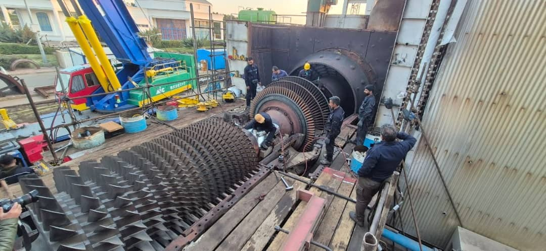 تداوم تعمیرات نیروگاهی با دانش متخصصان داخلی