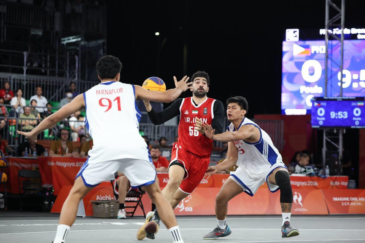 بسکتبال سه نفره ایران مدال برنزی شد