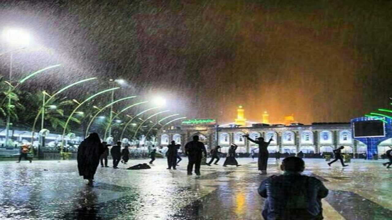 صحنهای کربلا حال و هوای عاشقانه گرفت + فیلم