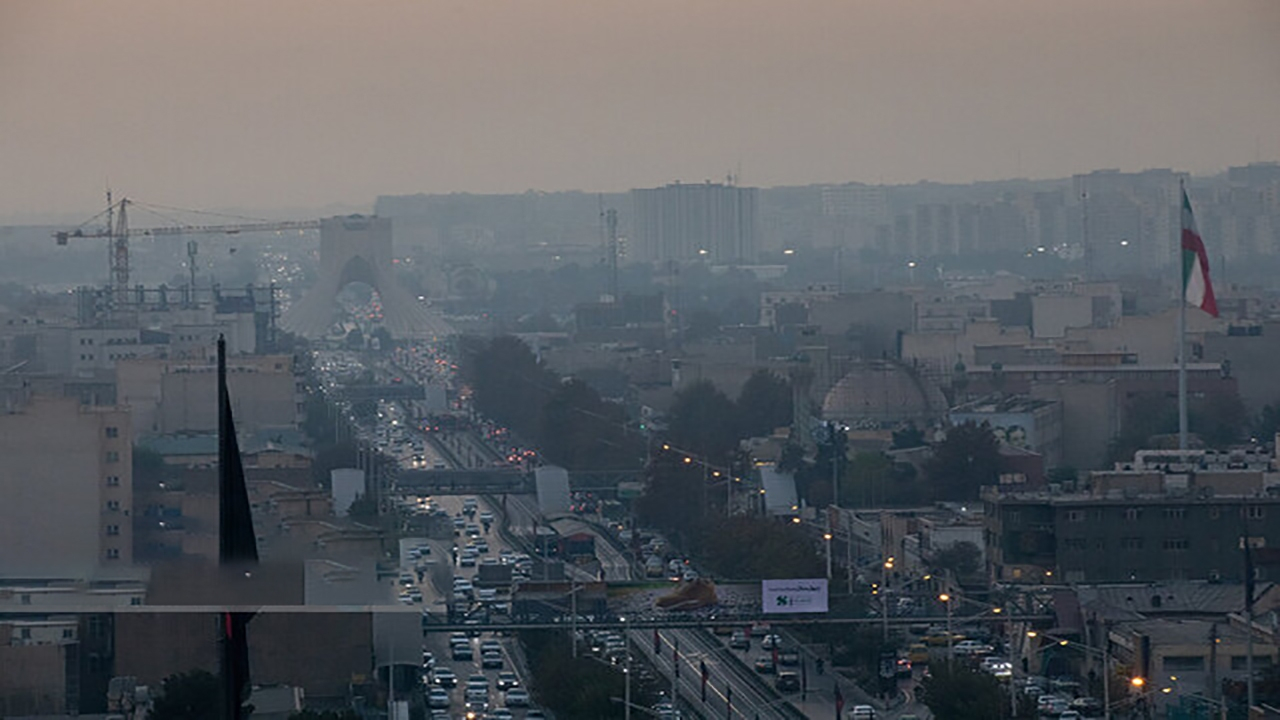 هوای تهران در وضعیت «ناسالم»