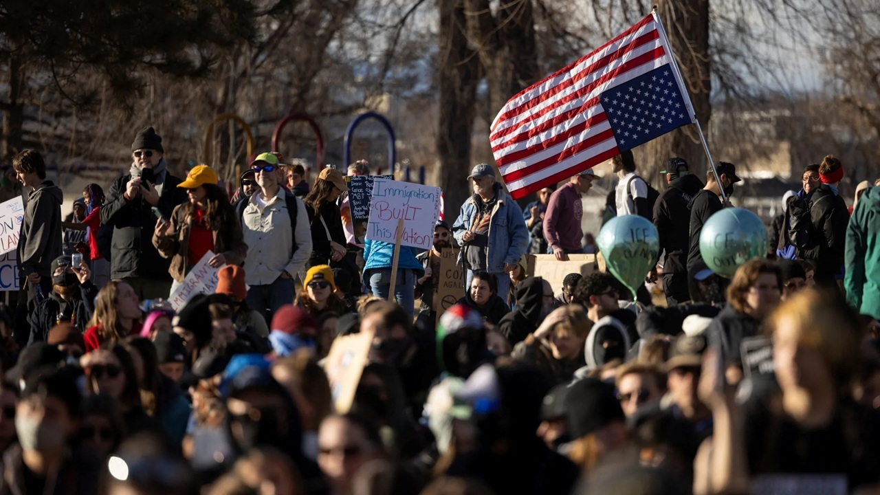 موج جدید اعتراضات علیه پلیس مهاجرت در لسآنجلس + فیلم