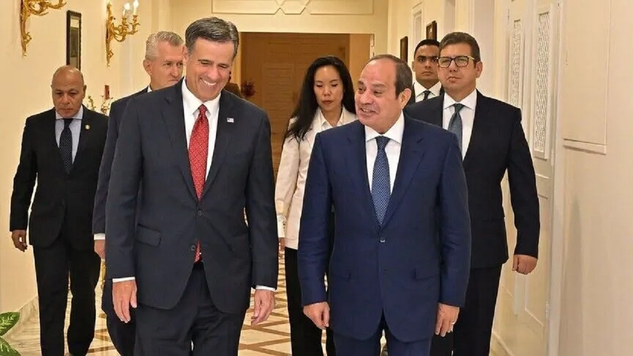 السیسی و رئیس سیا درباره ایران، فلسطین و سودان گفتوگو کردند
