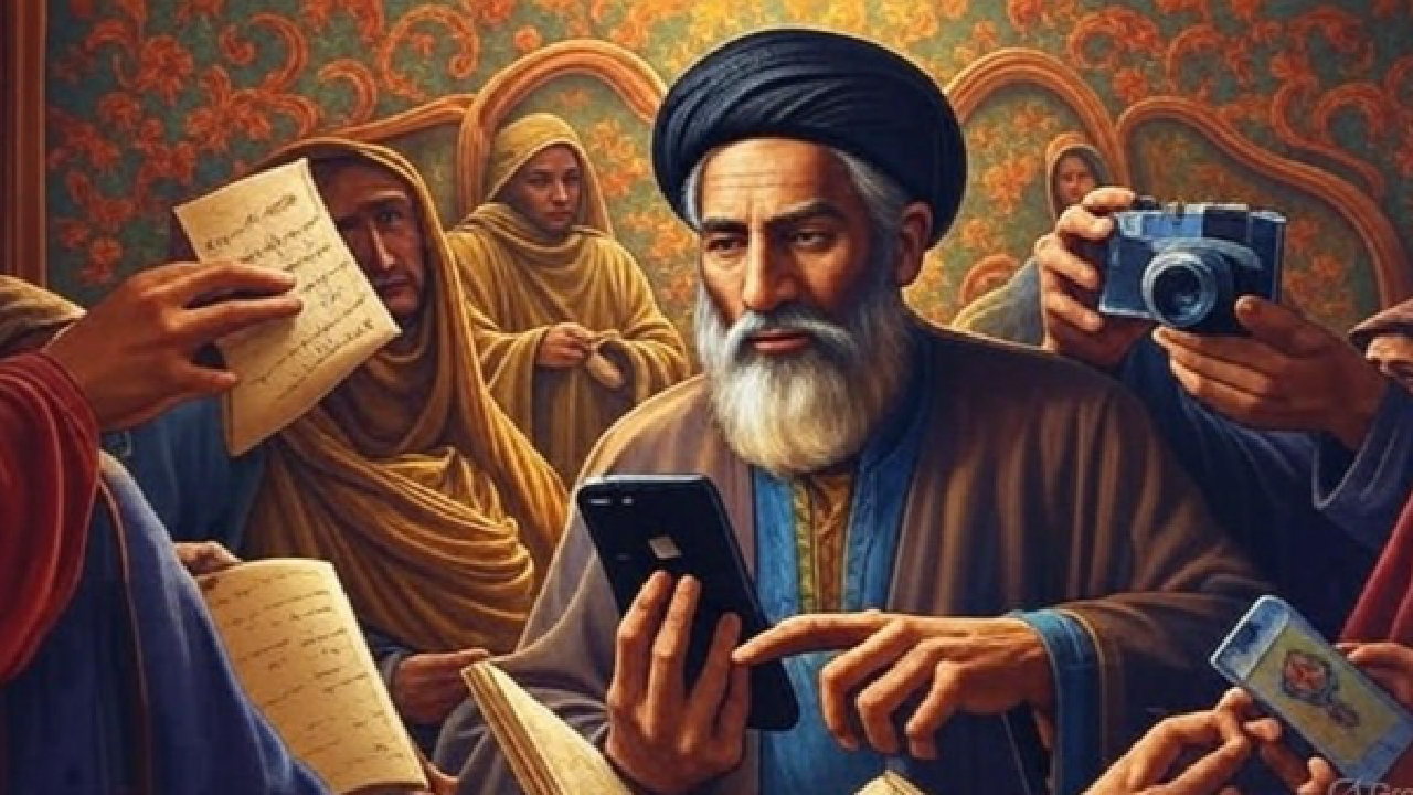 وقتی حافظ و سعدی آنلاین می‌شوند