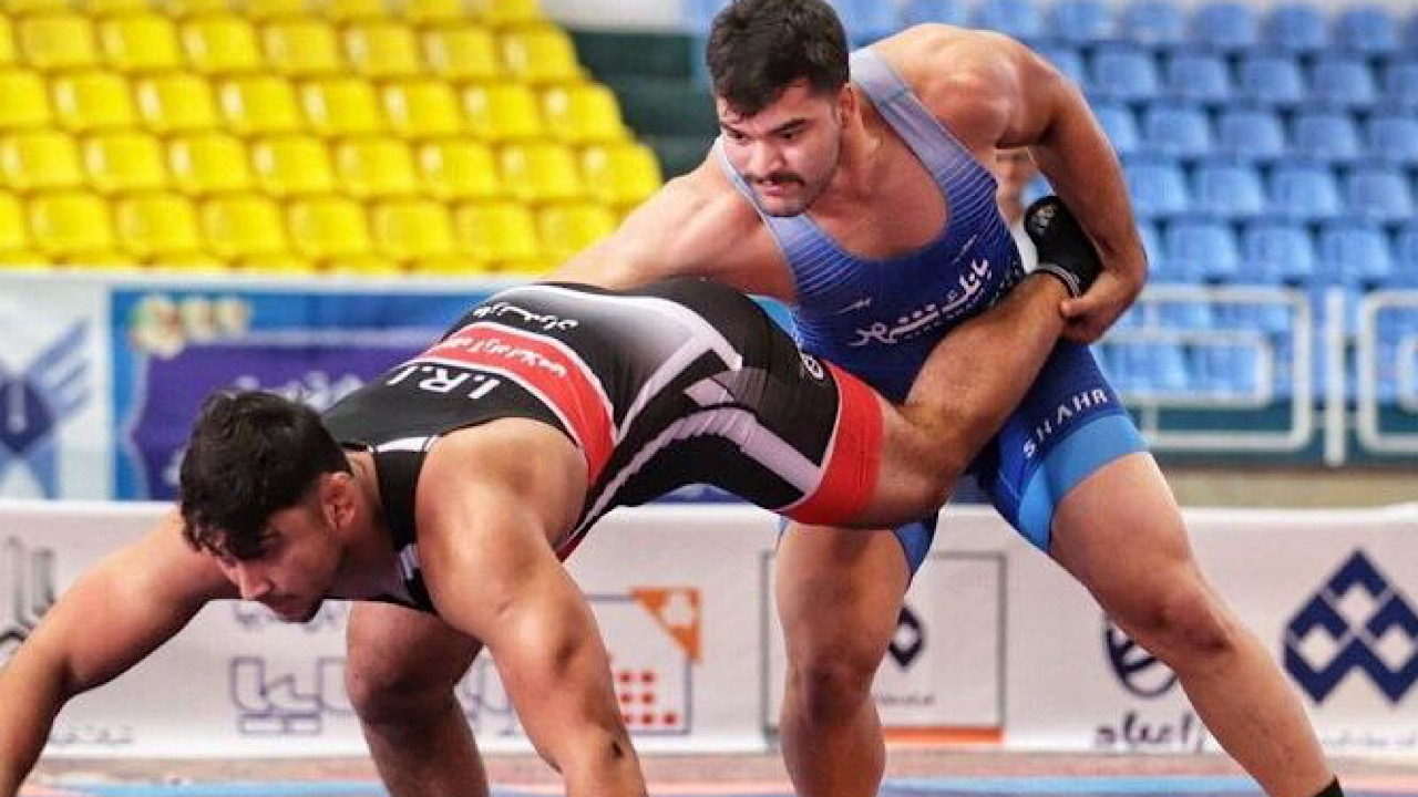 دوئل غولهای کشتی ایران در یاریگین