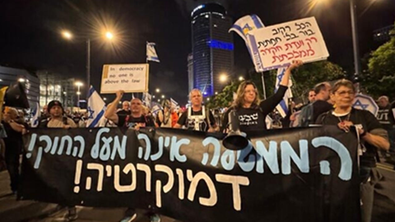 اعتراض گسترده در تلآویو و حیفا علیه کابینه رژیم صهیونیستی