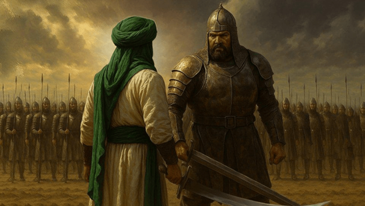 امیرالمؤمنین(ع) با رجزهایش معادلات جنگها را تغییر میداد