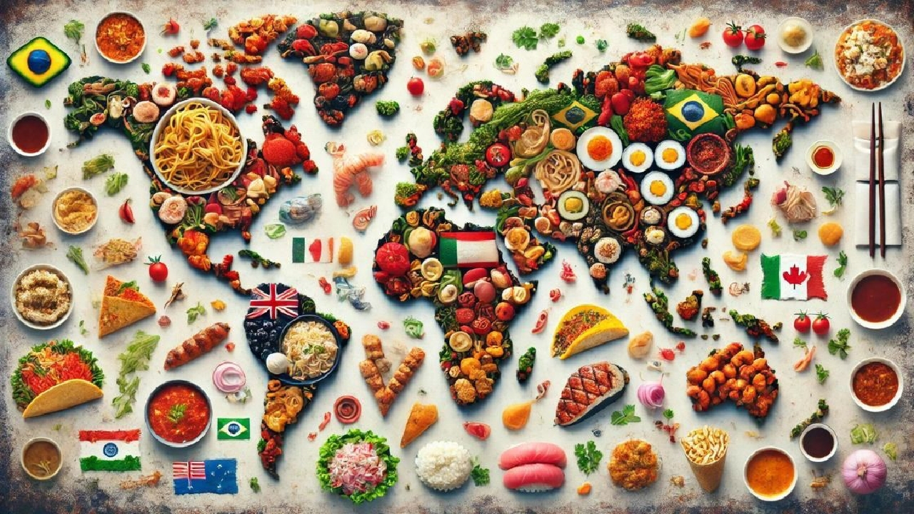 مزهای از هر گوشهی دنیا؛ غذاهای محبوب جهان