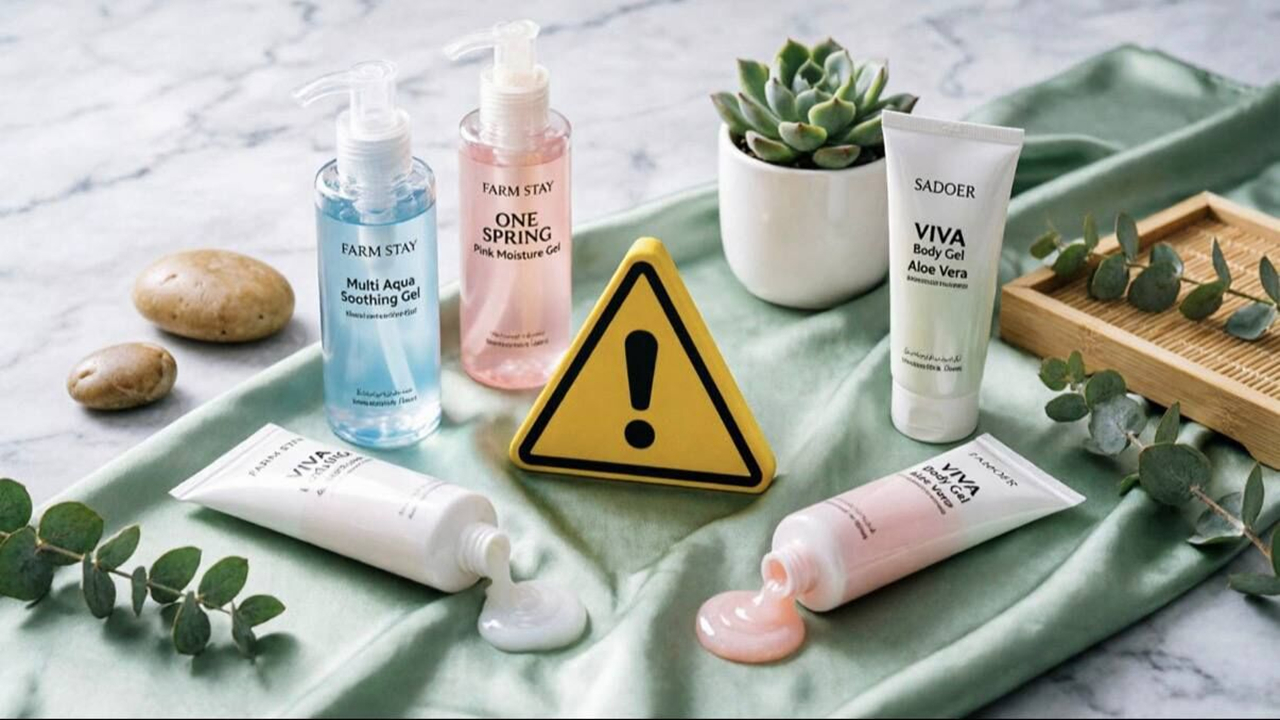 اعلام اسامی ژلهای تسکیندهنده و شستوشوی پوست غیرمجاز