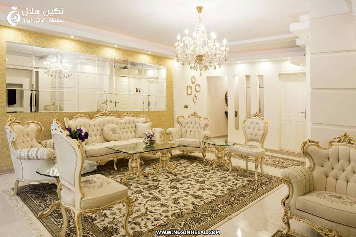 شیکترین فرش ماشینی برای عروس و دامادها + فروش اقساطی از کارخانه