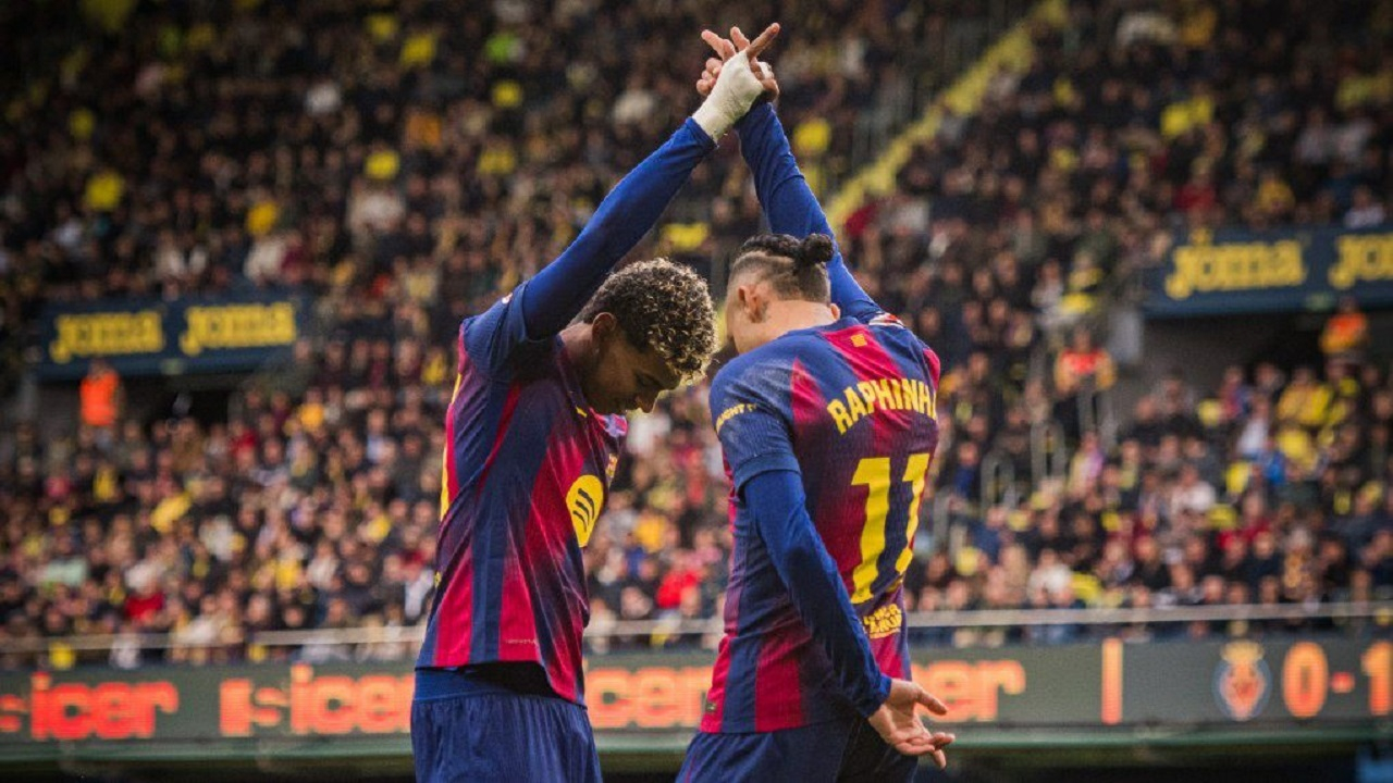 ویارئال ۰-۲ بارسلونا/ غرق کردن زیردریایی زرد، آخرین سکانس سال ۲۰۲۵ آبی اناری‌ها + فیلم