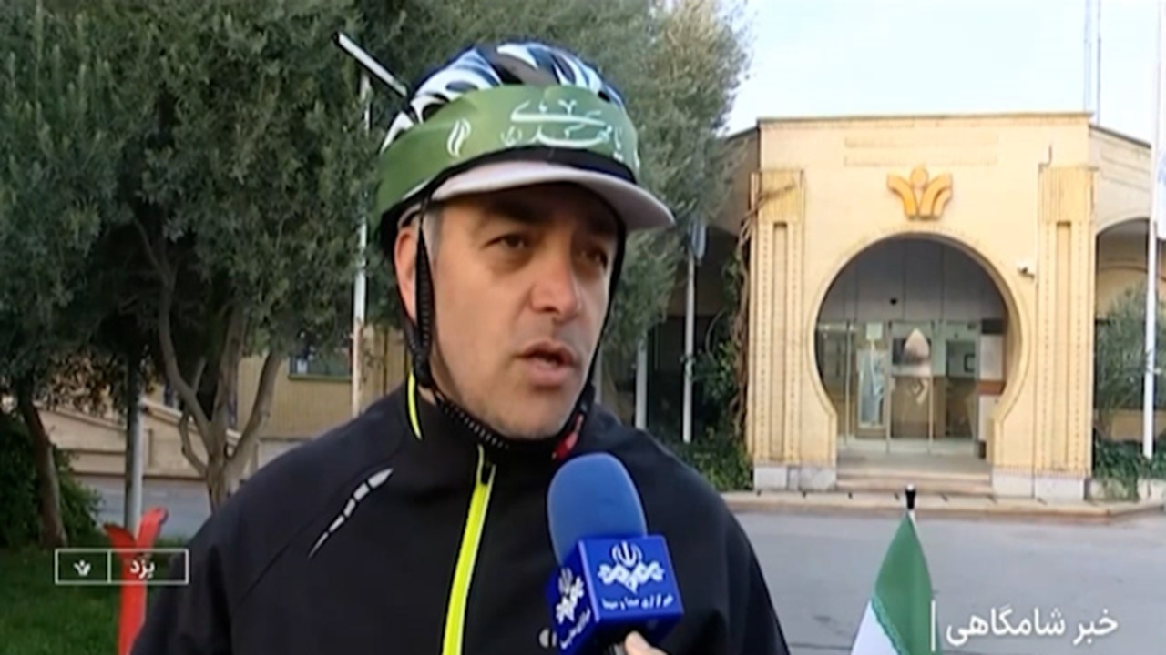 رکاب‌زنی به یاد شهدای مقاومت؛ از یزد تا مزار حاج قاسم + فیلم