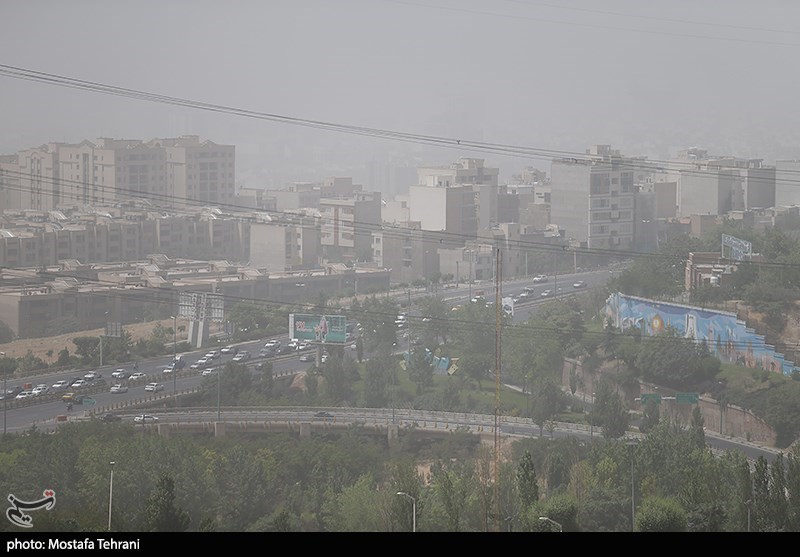 شاخص آلایندگی هوا در «پاسداران» به وضعیت خطرناک رسید
