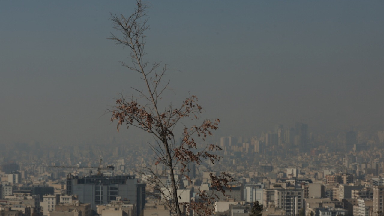 کیفیت هوای تهران قرمز شد