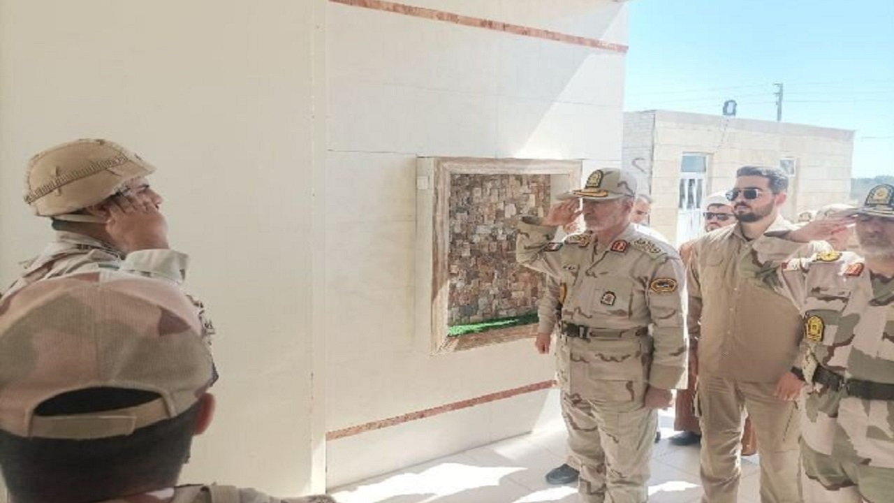 بازدید فرمانده مرزبانی فراجا از پایانه مرزی مهران