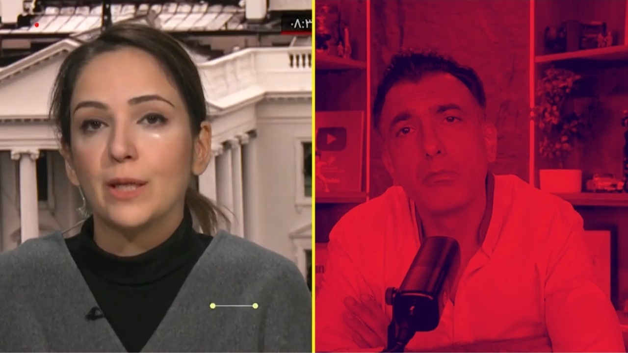 تحقیر و توهین وقیحانه مجری حقیر به مهاجران ایرانی، همسو با سیاست‌های ضد‌مهاجرتی ترامپ! + فیلم